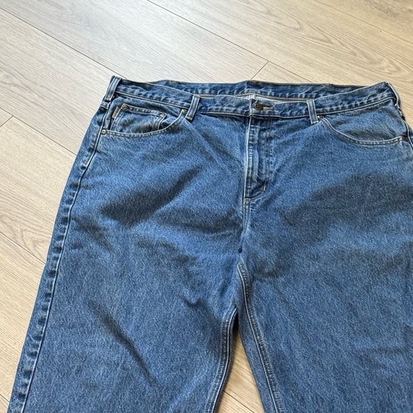 Carhartt Relaxes Fit Men’s Denim Jeans 42x30 - Picture 2 of 11